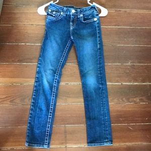 True Religion Girls Julie Skinny Jeans Size 8